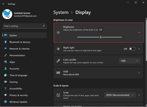 Brightness Color meter services|windows 10 brightness settings.